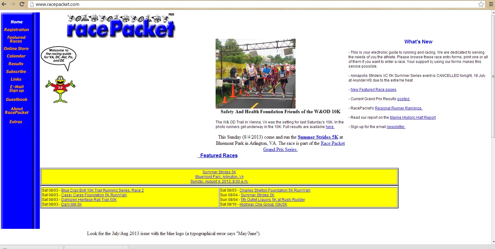 RacePacket RacePacket